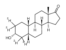[2,2,4,4-2H4]-19-noretiocholanolone Structure