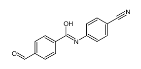 Benzamide, N-(4-cyanophenyl)-4-formyl- (9CI)结构式