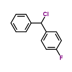 1-[Chloro(phenyl)methyl]-4-fluorobenzene Structure