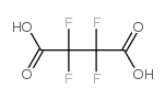 Butanedioic acid,2,2,3,3-tetrafluoro- Structure