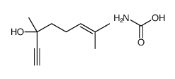 6-Octen-1-yn-3-ol,3,7-dimethyl-,carbamate(9CI) Structure