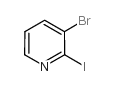 3-溴-2-碘吡啶结构式