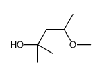 4-methoxy-2-methylpentan-2-ol结构式