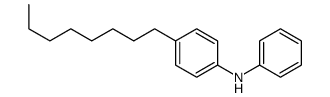 4-Octyl-N-phenylaniline Structure