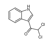 3-(dichloroacetyl)indole Structure