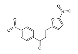(E)-3-(5-nitrofuran-2-yl)-1-(4-nitrophenyl)prop-2-en-1-one Structure