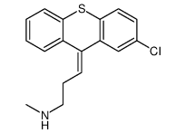 Demethylchlorprothixene Structure