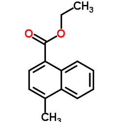 Ethyl 4-methyl-1-naphthoate Structure