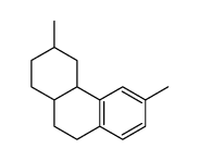 3,6-dimethyl-1,2,3,4,4a,9,10,10a-octahydrophenanthrene结构式