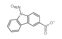 3-硝基-9-硝基咔唑结构式