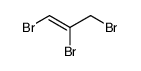 (Z)-1,2,3-tribromo-1-propene Structure