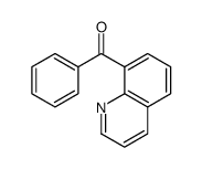Phenyl(8-quinolyl) ketone Structure
