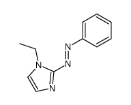 1H-Imidazole,1-ethyl-2-[(1E)-phenylazo]-(9CI) picture