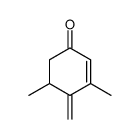3,5-Dimethyl-4-methylene-2-cyclohexen-1-one结构式