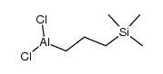 3-Trimethylsilyl-propyl-aluminiumdichlorid结构式