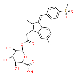 舒林酸砜酰基-β-D-葡萄糖醛酸图片