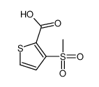 3-methylsulfonylthiophene-2-carboxylic acid Structure