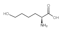 L-6-羟基正亮氨酸结构式