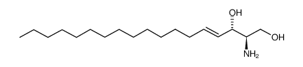 L-赤型-鞘氨醇结构式