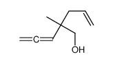2-methyl-2-prop-2-enylpenta-3,4-dien-1-ol Structure