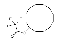 cyclododecyl 2,2,2-trifluoroacetate结构式