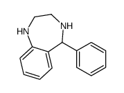 5-phenyl-2,3,4,5-tetrahydro-1H-1,4-benzodiazepine结构式