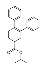 propan-2-yl 3,4-diphenylcyclohex-3-ene-1-carboxylate结构式