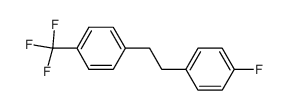 1-fluoro-4-(4-(trifluoromethyl)phenethyl)benzene结构式