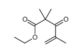 ethyl 2,2,4-trimethyl-3-oxopent-4-enoate Structure