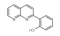 2-(1,8-萘啶-2-基)苯酚结构式