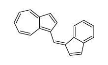 1-(inden-1-ylidenemethyl)azulene结构式