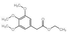 Benzeneacetic acid,3,4,5-trimethoxy-, ethyl ester结构式