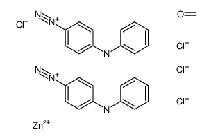 zinc,4-anilinobenzenediazonium,formaldehyde,tetrachloride结构式