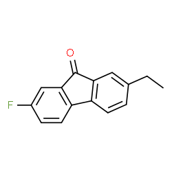 9H-Fluoren-9-one,2-ethyl-7-fluoro-(9CI)结构式
