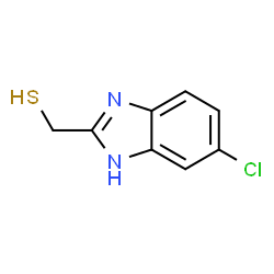 1H-Benzimidazole-2-methanethiol,5-chloro-(9CI) structure