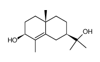 eudesm-4-ene-3β,11-diol Structure