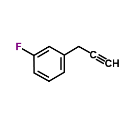 1-Fluoro-3-(2-propyn-1-yl)benzene Structure