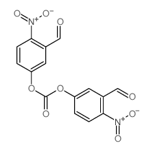 bis(3-formyl-4-nitro-phenyl) carbonate结构式