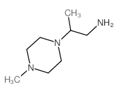 2-(4-甲基-哌嗪-1-基)-丙胺结构式