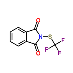 N-(三氟甲硫基)邻苯二甲酰亚胺结构式