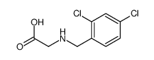 (2,4-Dichloro-benzylamino)-acetic acid结构式