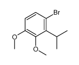1-溴-2-异丙基-3,4-二甲氧基苯结构式