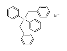 dibenzyl-diphenyl-phosphanium结构式