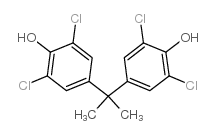 Phenol,4,4'-(1-methylethylidene)bis[2,6-dichloro- Structure