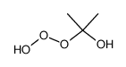 isopropyl alcohol hydrotrioxide Structure