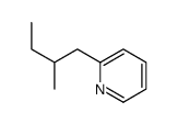 2-(2-methylbutyl)pyridine Structure
