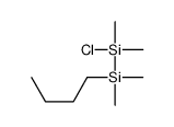 butyl-[chloro(dimethyl)silyl]-dimethylsilane Structure