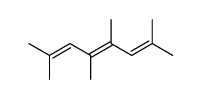 (E)-2,4,5,7-tetramethyl-2,4,6-octatriene结构式