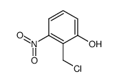 2-chloromethyl-3-nitro-phenol结构式
