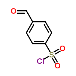 4-甲酰基苯磺酰氯结构式